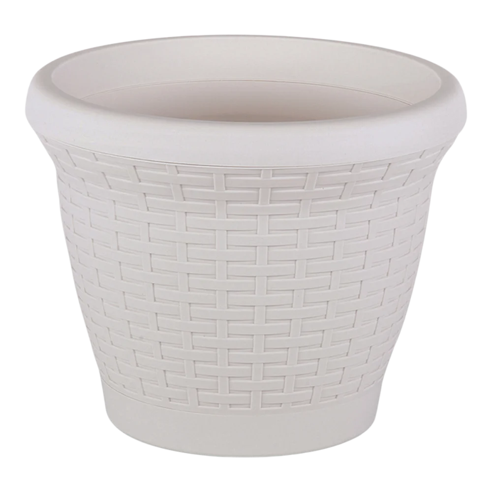Pot Osier Blanc