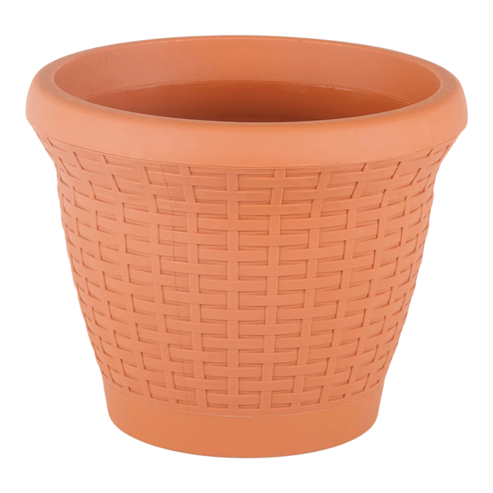 Pot Osier Terre cuite
