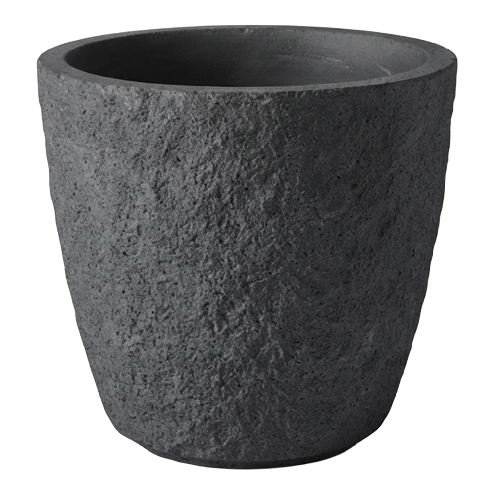 أصيص KOZMOS من الـFiberclay أنثراسيت