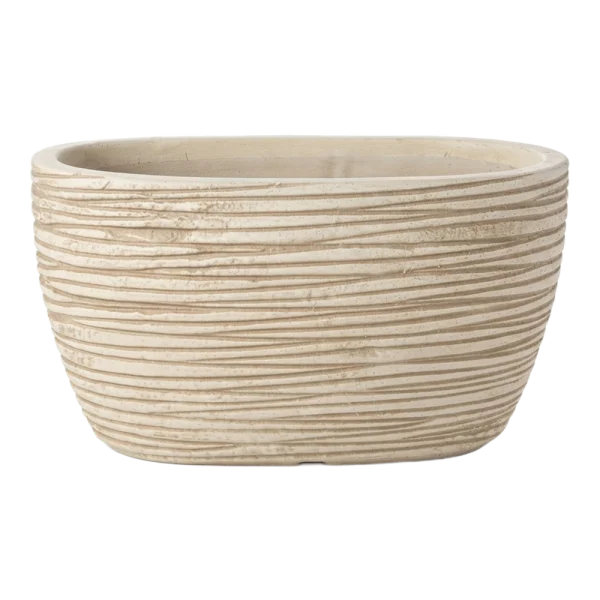 Maceta de fiberclay LEO