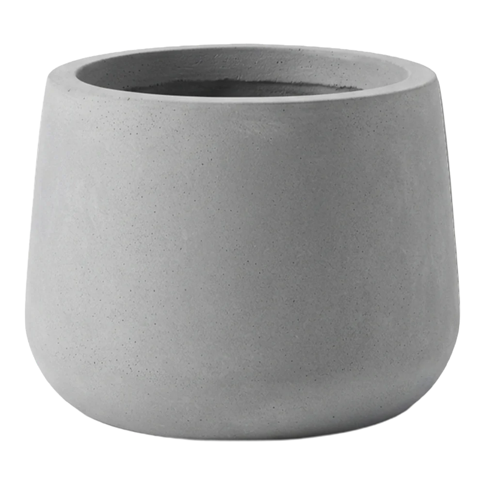 NADİR Fiberclay Saksı Gri