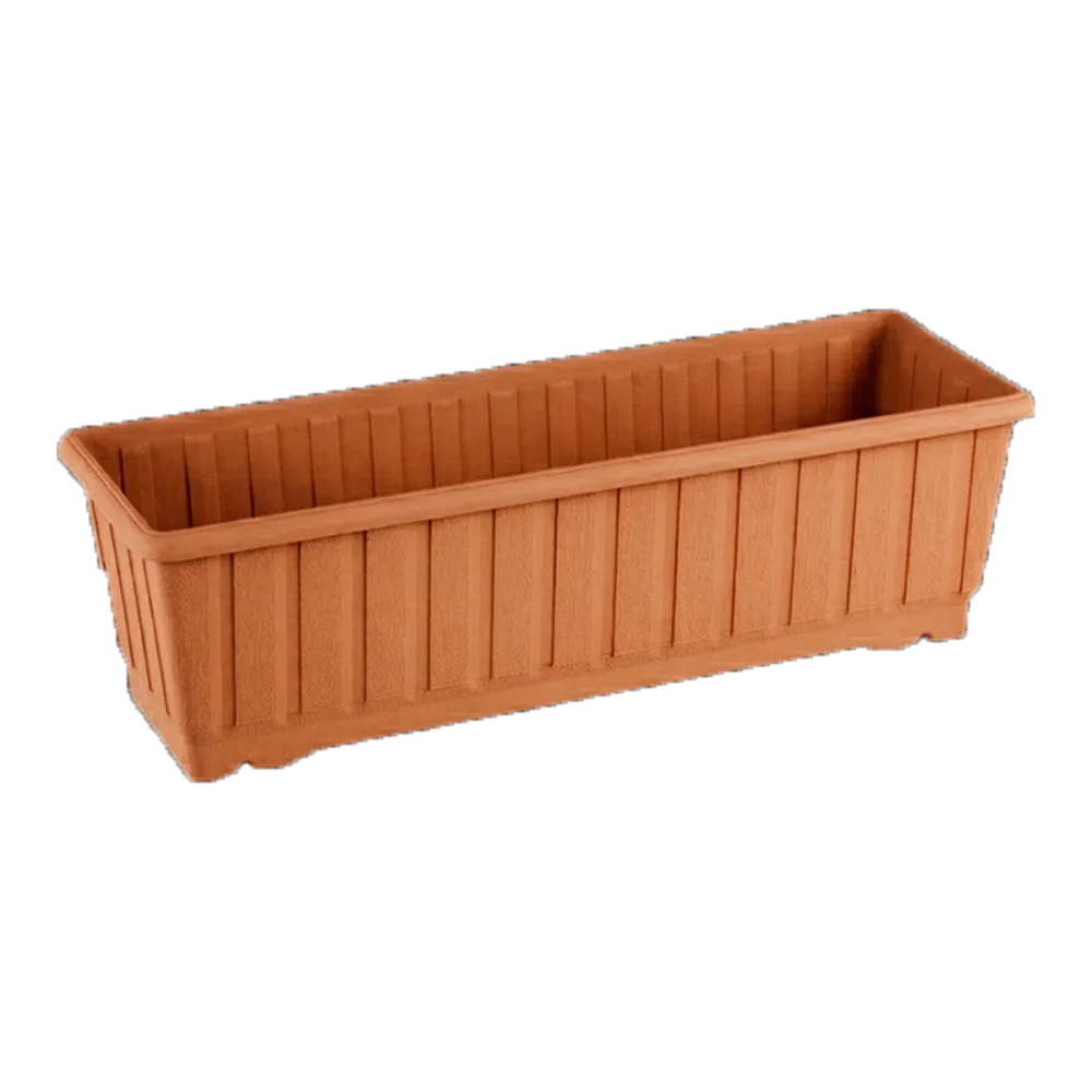 Klassischer Balkonkasten Terrakotta