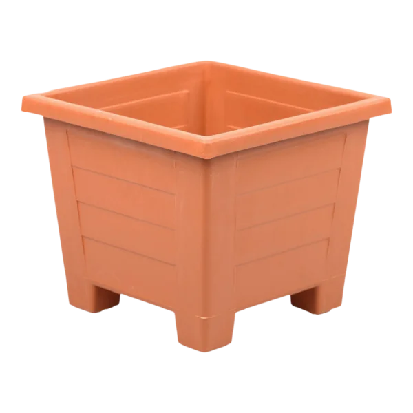 Maceta cuadrada