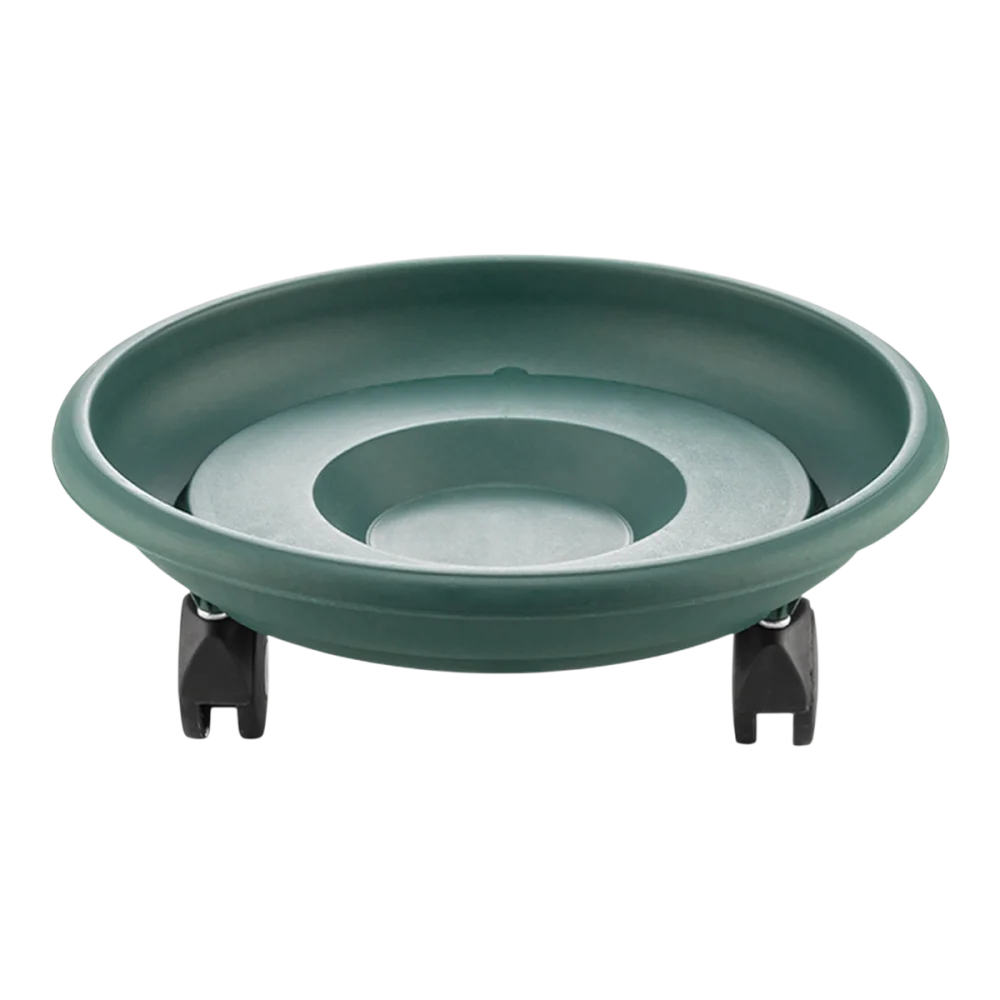 Plato con ruedas Verde
