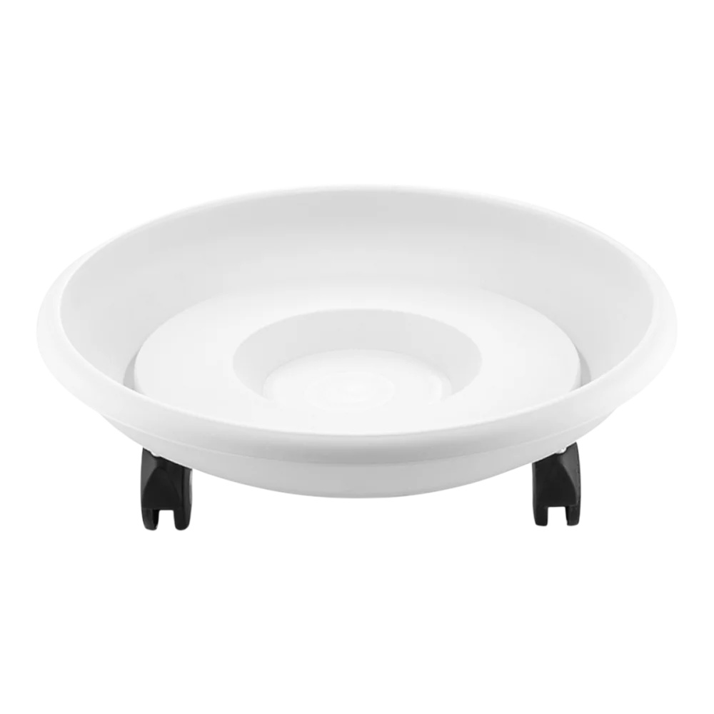 Plato con ruedas Blanco