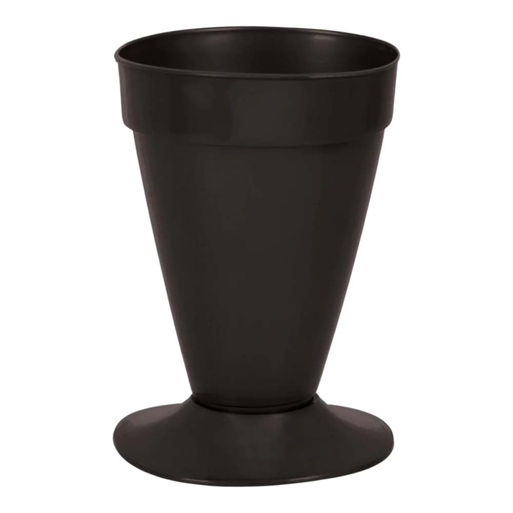 Pot vase Taillé Noir