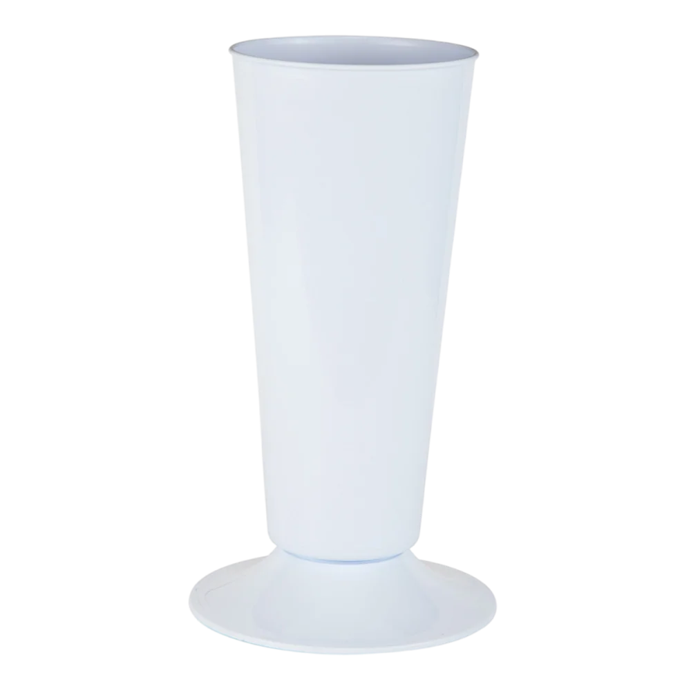Pot vase Taillé Blanc