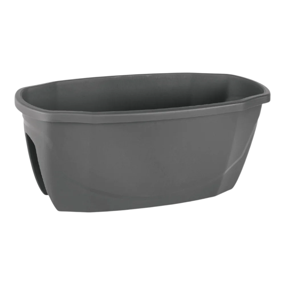 Jardinière de balcon Émeraude Anthracite