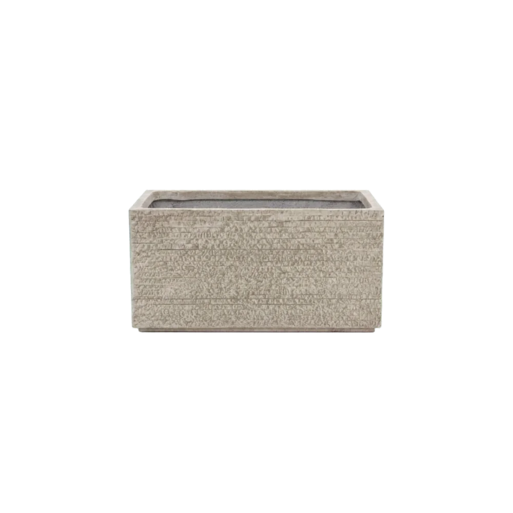BLOK Fiberclay Saksı Bej