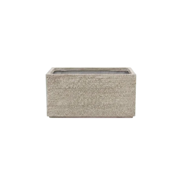 Maceta de fiberclay BLOK