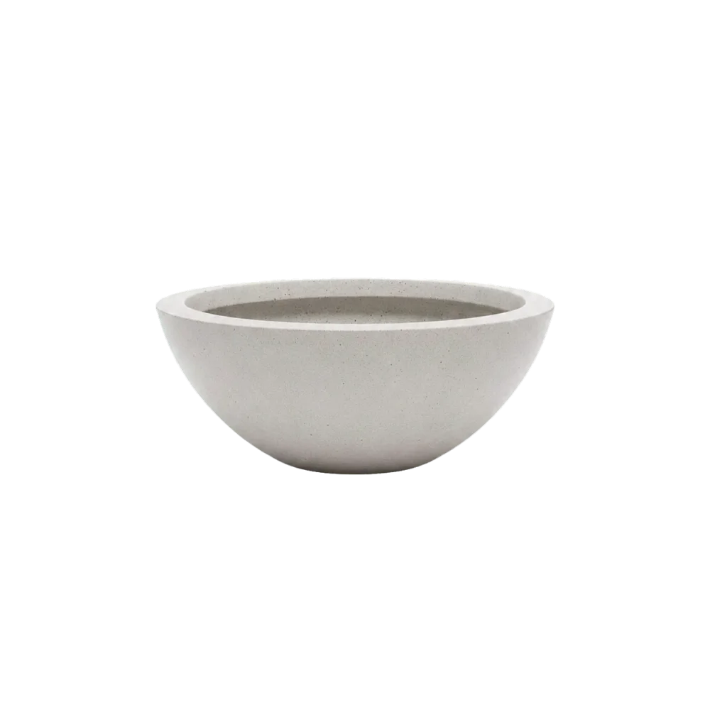 AURA Fiberclay Saksı Bej