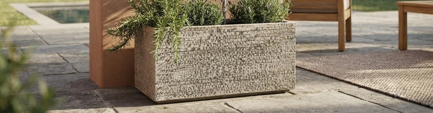 Кашпо BLOK Fiberclay