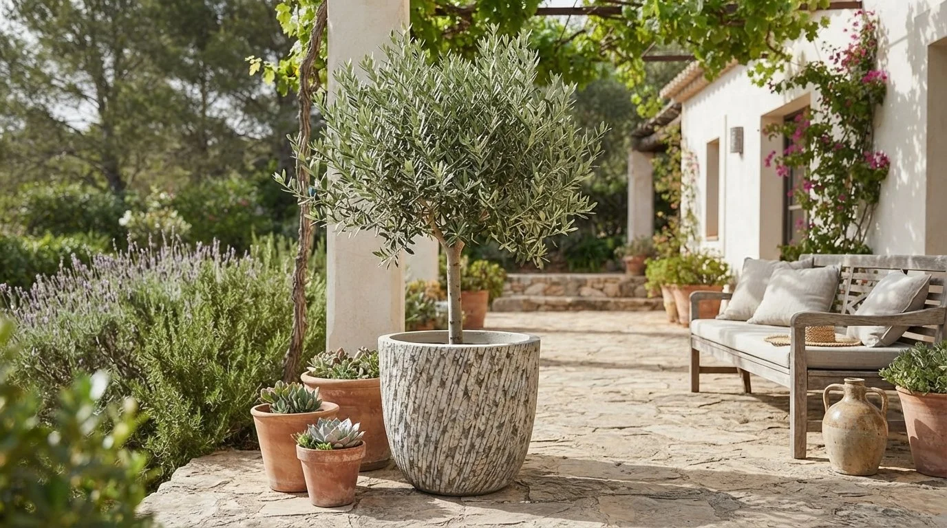 KALE Fiberclay Saksı