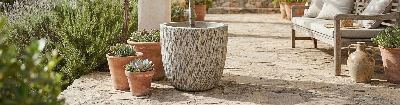 KALE Fiberclay-Pflanztopf