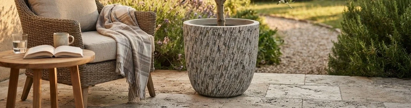 KALE Fiberclay-Pflanztopf
