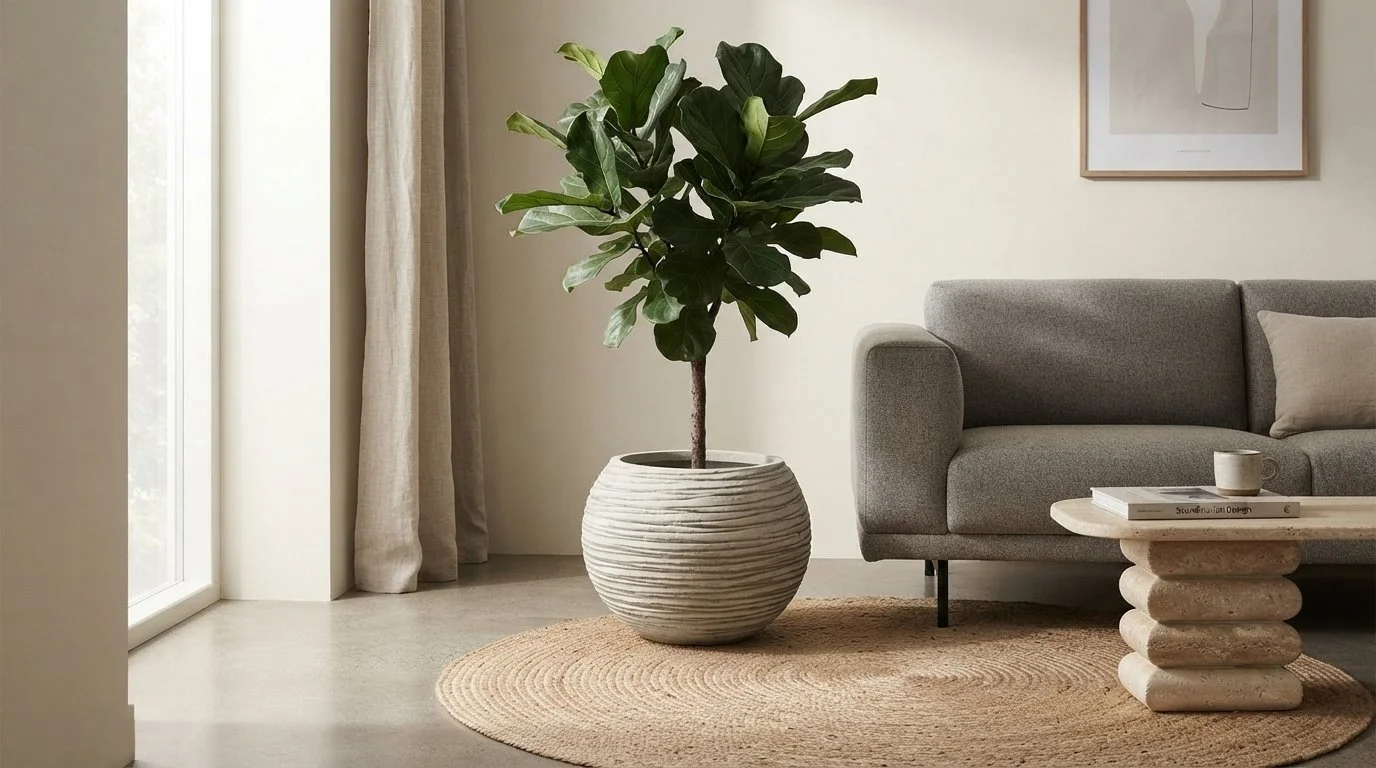 LİNA Fiberclay Saksı