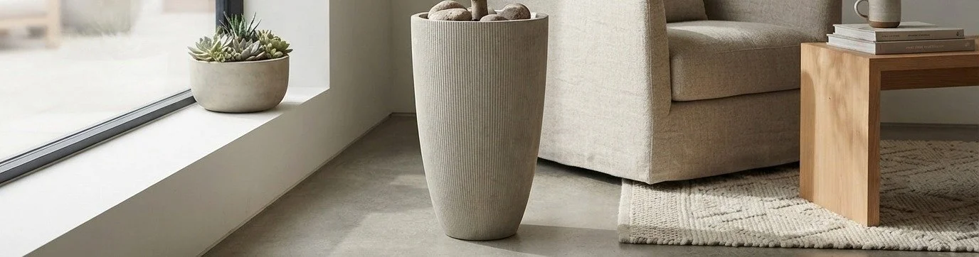 ORION Fiberclay-Pflanztopf