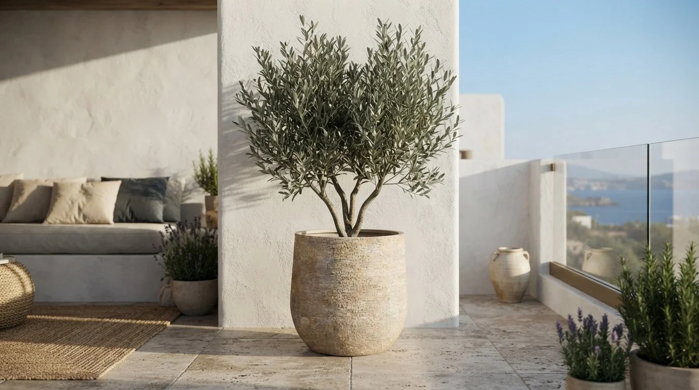 TERRA Fiberclay Saksı