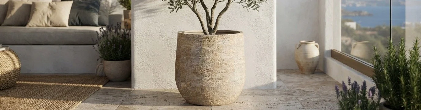 Кашпо TERRA Fiberclay