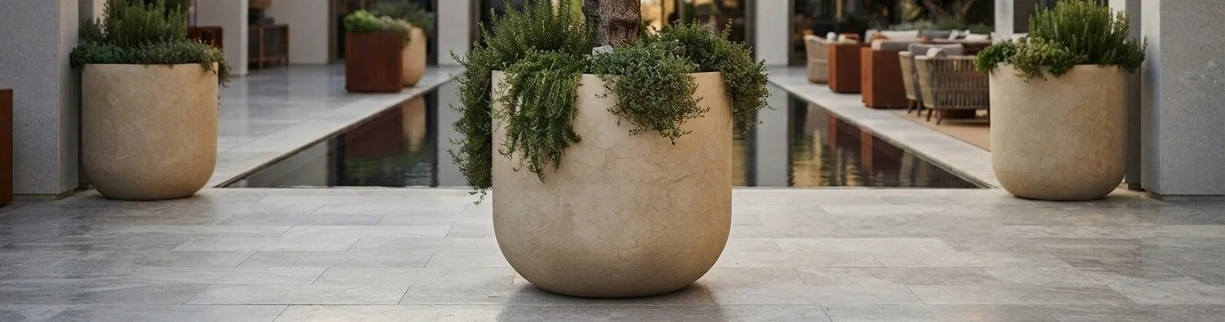 TİTAN Fiberclay Pot