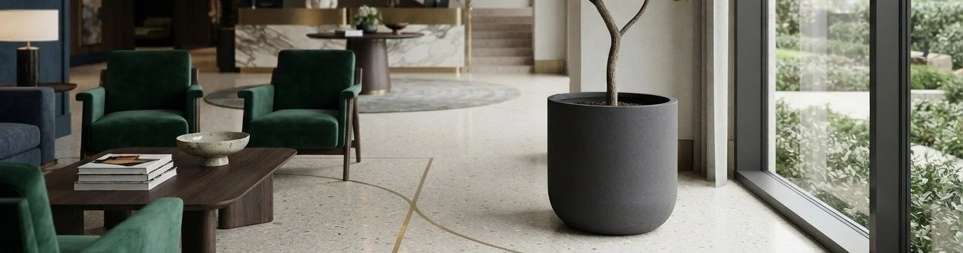 TİTAN Fiberclay Pot