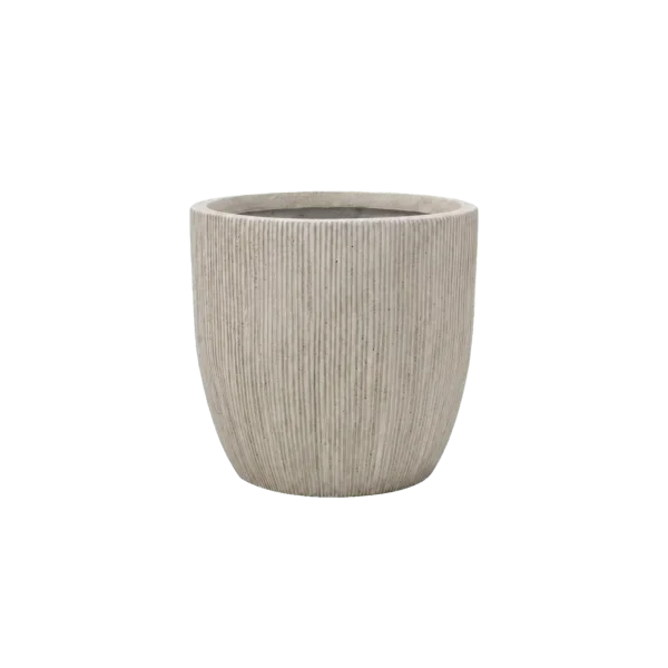 Maceta de fiberclay OVAL