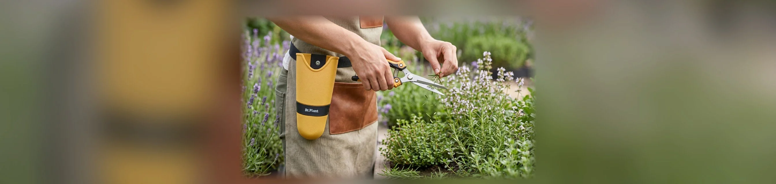 Gartenschere mit Werkzeugholster