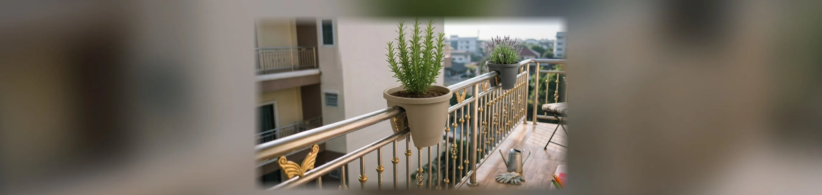Jardinière de balcon Émeraude
