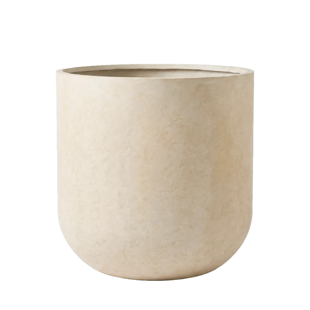 TİTAN Fiberclay Pot Beige